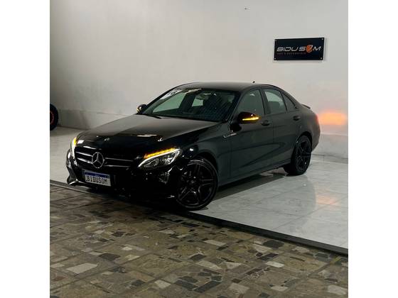MERCEDES-BENZ C 180 1.6 CGI 16V TURBO FLEX 4P AUTOMÁTICO MERCEDES-BENZ C 180 1.6 CGI 16V TURBO FLEX 4P AUTOMÁTICO